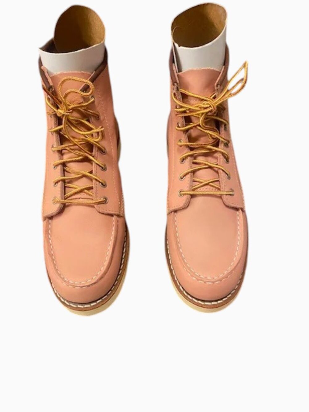 RARE -Red Wing Heritage Women’s 6" Classic Moc Toe in Rose Boundary  STYLE 3387
